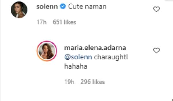 Derek Ramsay’s ex-girlfriend Solenn Heussaff & Ellen Adarna exchange messages