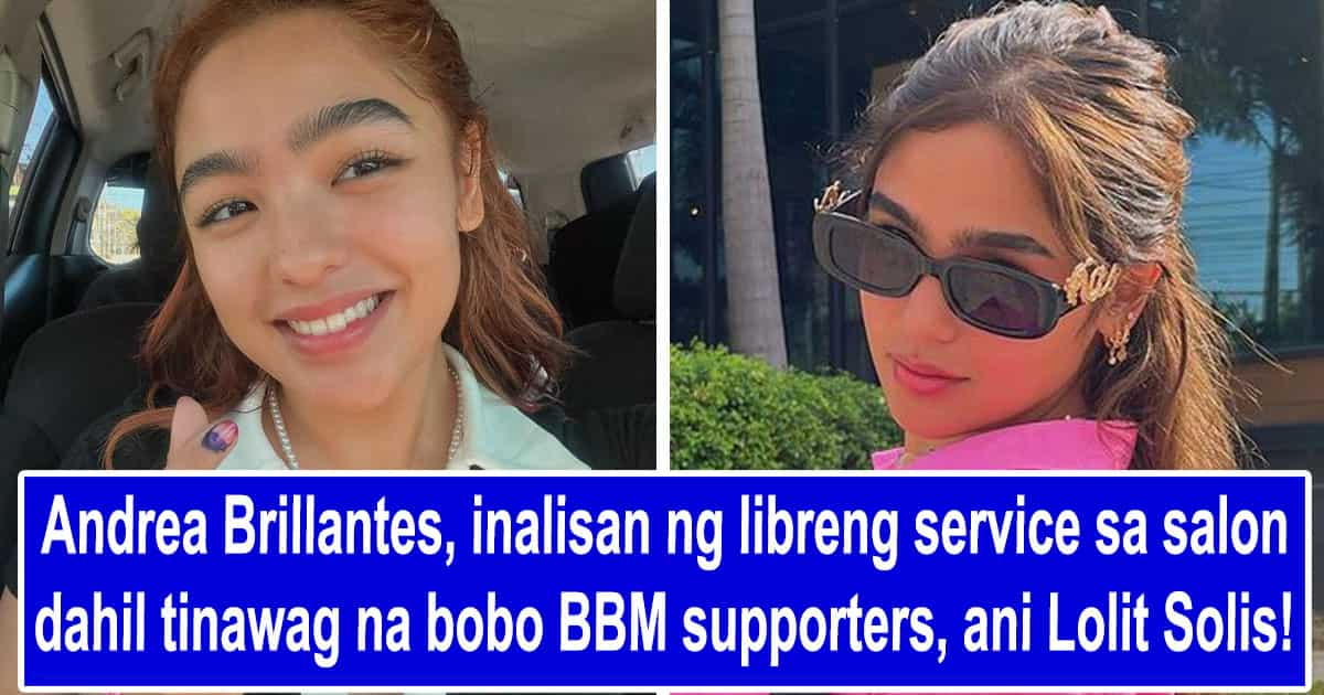 Andrea Brillantes Inalisan Ng Libreng Service Sa Salon Dahil Tinawag