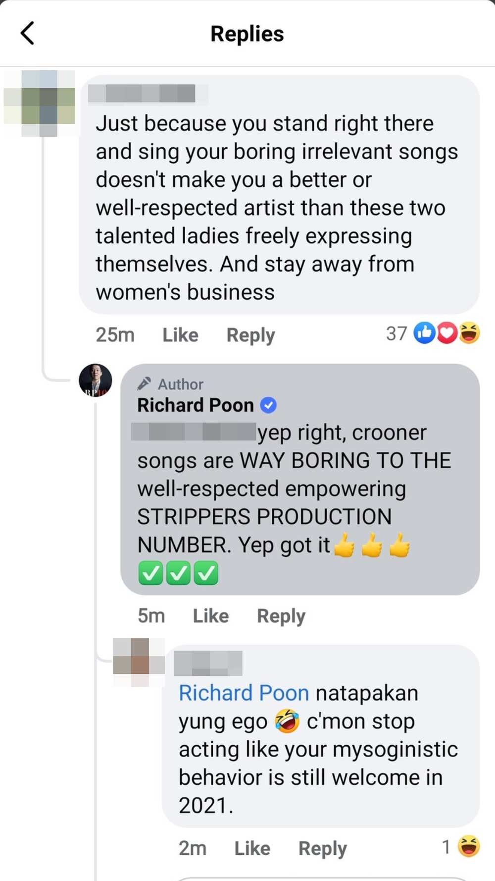 Richard Poön's controversial comment about Cardi B, Megan Stallion's Grammy performance goes viral