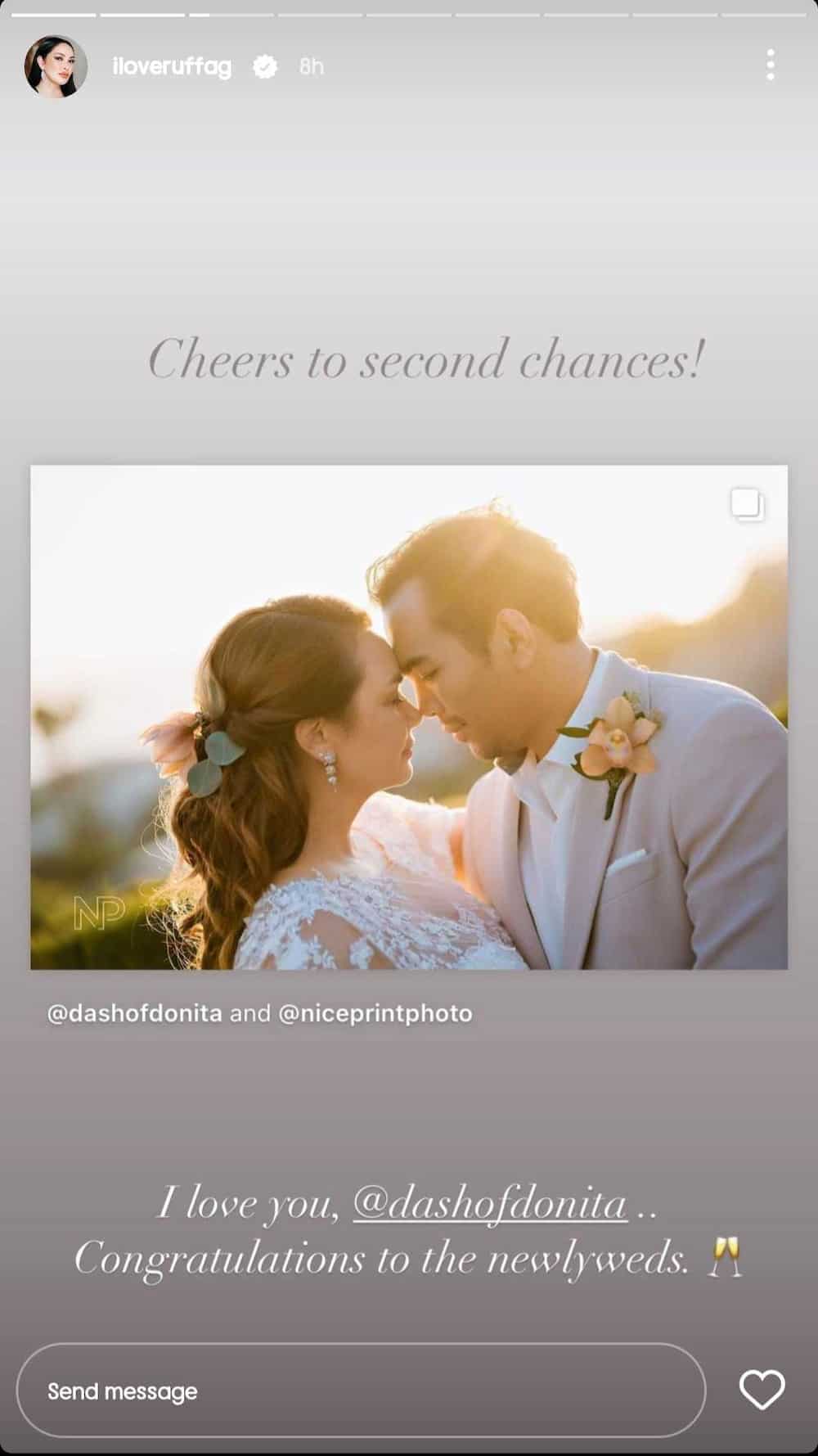 Ruffa Gutierrez, masaya para sa kaibigang si Donita Rose: "Cheers to second chances!" Ruffa Gutierrez, masaya para sa kaibigang si Donita Rose: "Cheers to second chances!"