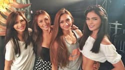 Lovi Poe shares lovely throwback pic with Jennylyn Mercado, Solenn Heussaff, Iya Villania