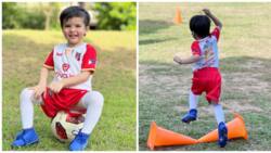 Marian Rivera posts cute photos of Sixto playing soccer; netizens react