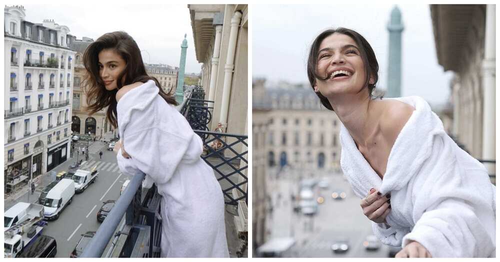 Bathrobe photos ni Anne Curtis sa Paris, nag-viral sa social media Bathrobe photos ni Anne Curtis sa Paris, nag-viral sa social media