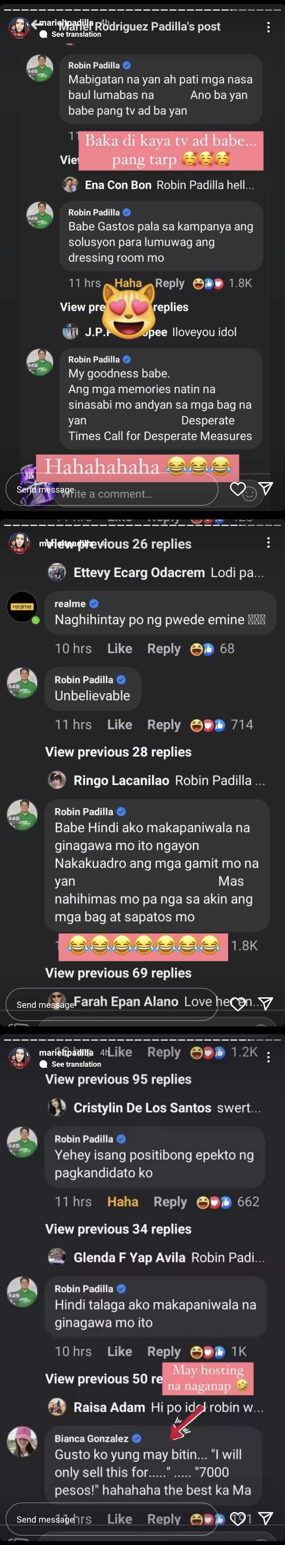 Robin Padilla, hindi makapaniwalang itinuloy ni Mariel Padilla ang kanyang live selling