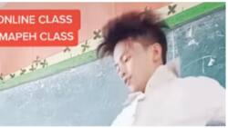 Bibong PE teacher sa kanyang online class, kinagiliwan ng netizens