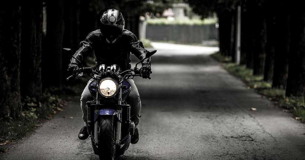 Two riders used their legs "literally" to push lolo's trisikad on uphill road