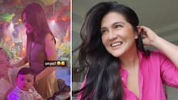 Dimples Romana shares Bea Alonzo, Dominic Roque’s cute moment with baby Elio