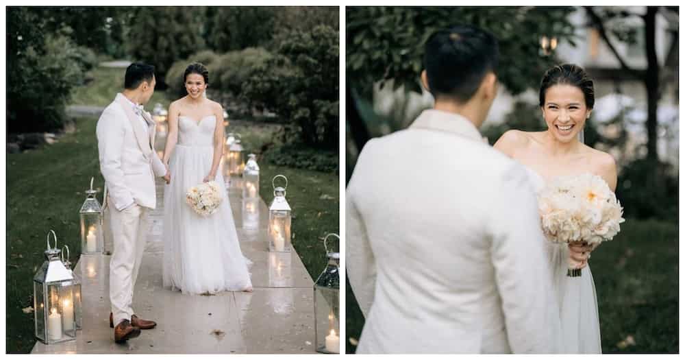 Netizens gush over LJ Reyes-Philip Evangelista's new set of wedding photos
