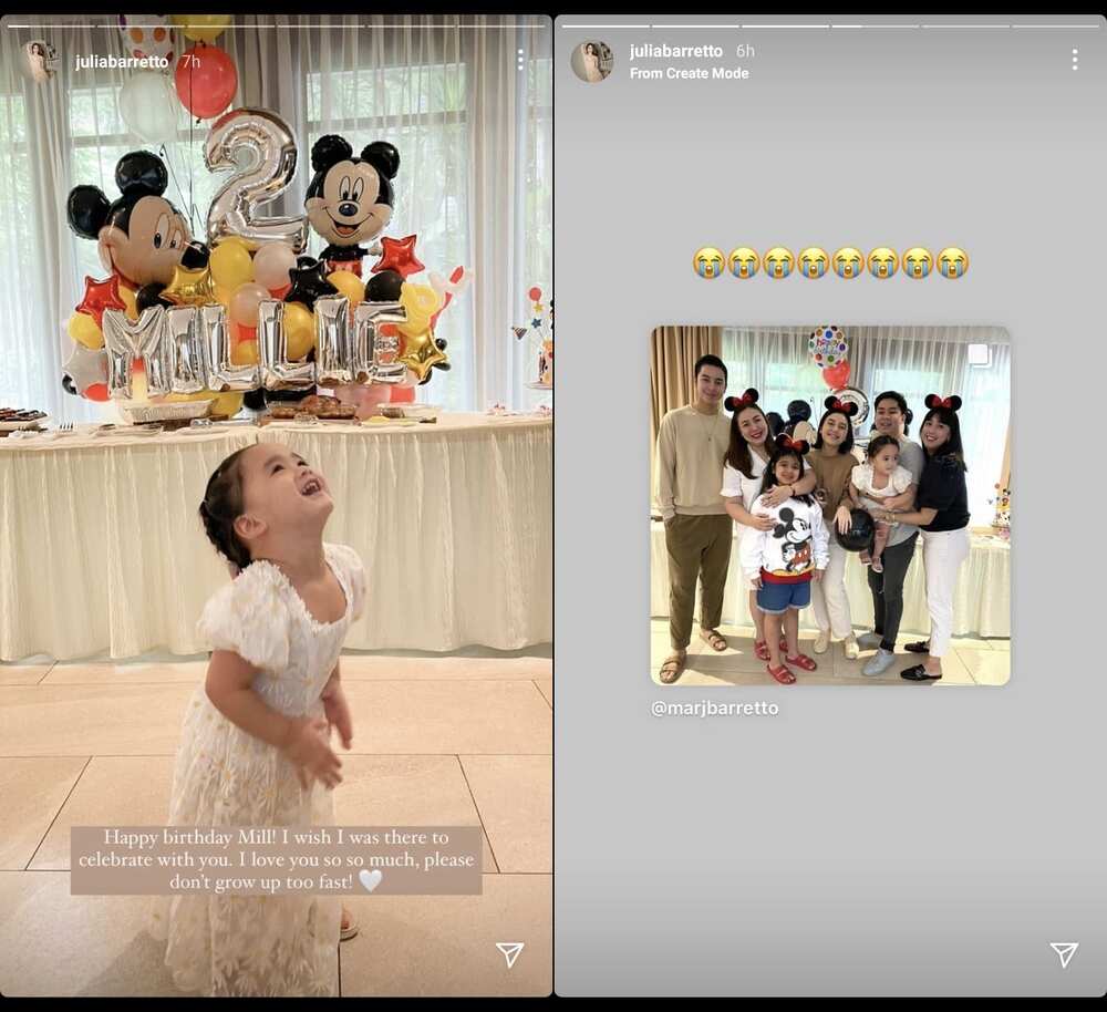 Marjorie Barretto holds 'Mickey Mouse'-themed birthday party for baby Millie