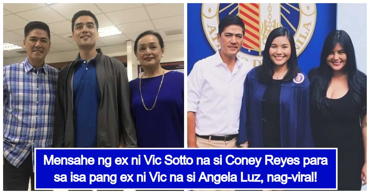 Coney Reyes’ heartwarming message to Vic Sotto’s ex Angela Luz goes