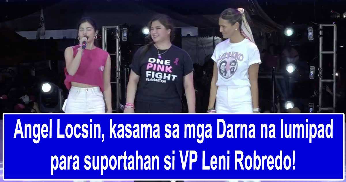 Limang Darna na ang lumipad para suportahan si VP Leni Robredo; kasama ...