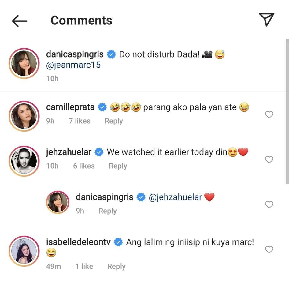 Danica Sotto, binahagi ang reaksyon ni Marc Pingris pag naiistorbo sa panonood Danica Sotto, binahagi ang reaksyon ni Marc Pingris pag naiistorbo sa panonood