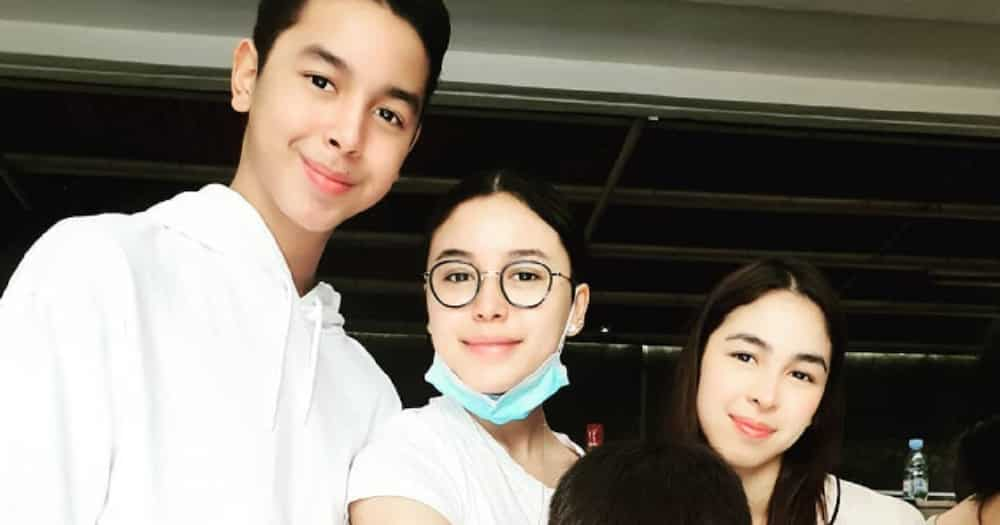 Julia, Claudia, Leon Barretto