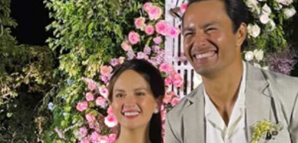 Emotional video ng pagsambit ng wedding vow ni Ellen Adarna, viral