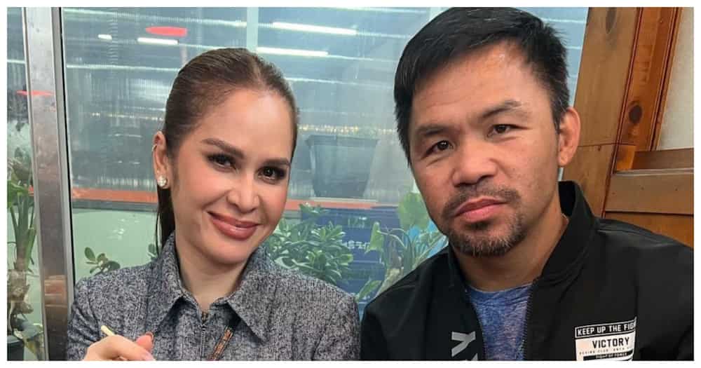 Manny Pacquiao and his wife Jinkee @mannypacquiao