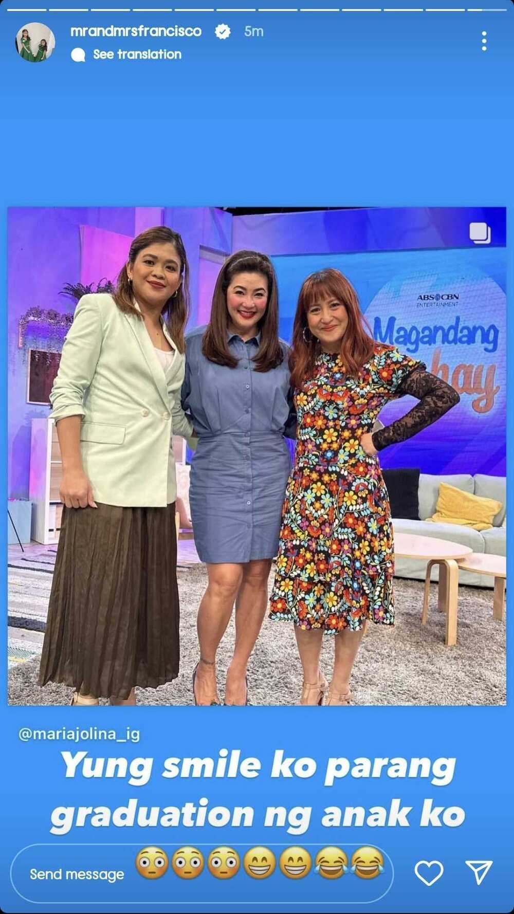 Melai Cantiveros sa group photo nila ng 'MB' momshies: "Parang graduation ng anak ko" Melai Cantiveros sa group photo nila ng 'MB' momshies: "Parang graduation ng anak ko"