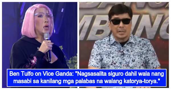 Ben Tulfo fires back at Vice Ganda because of his statement involving ...