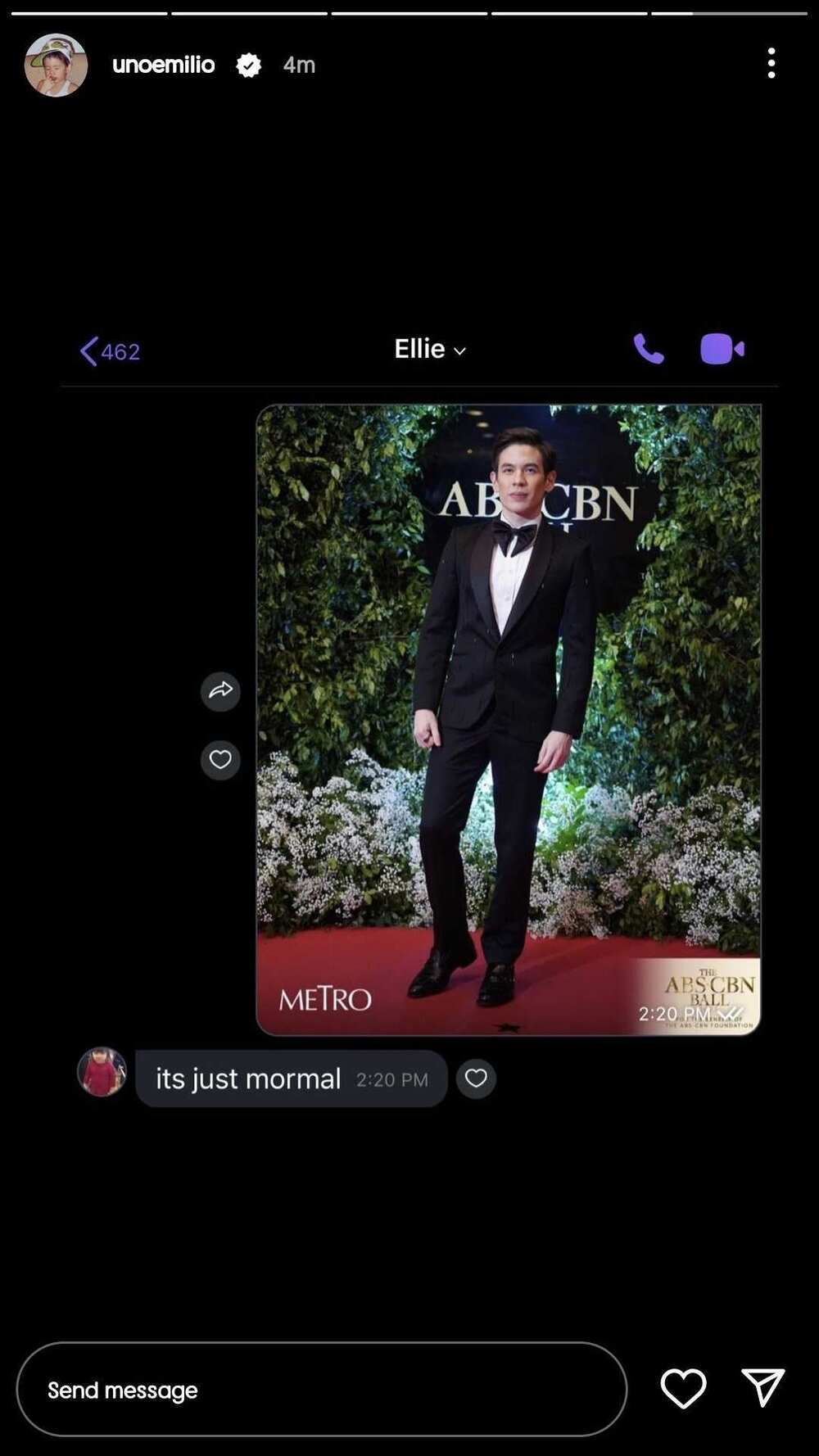 Bagong convo nina Ellie at Jake Ejercito tungkol sa porma ng huli sa ABS-CBN Ball, viral