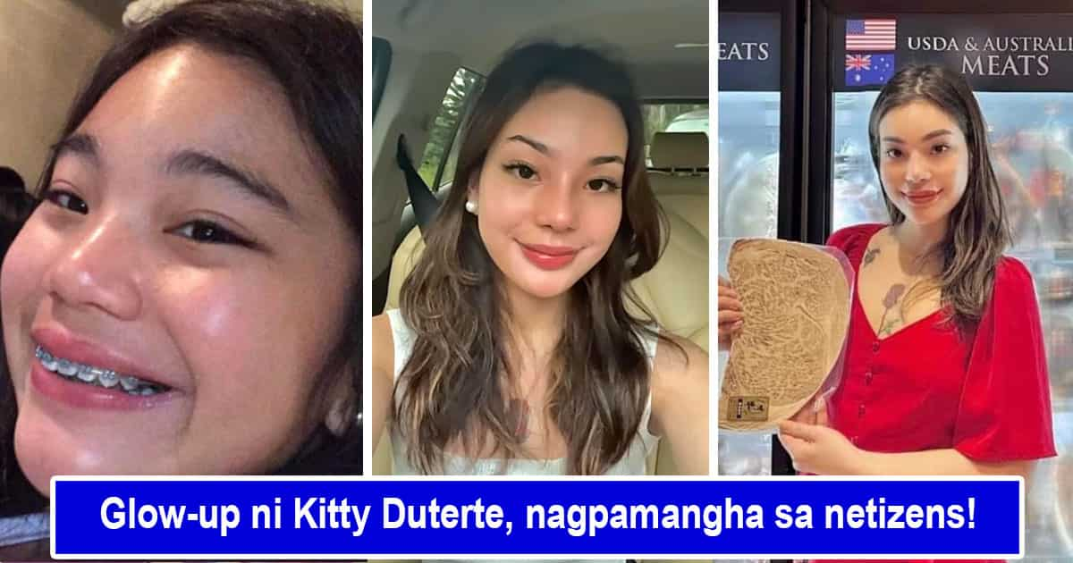 Kitty Duterte Bagong Look Niya Trending Sa Socmed Netizens Nawindang Sa Kanyang Nakakabighani 