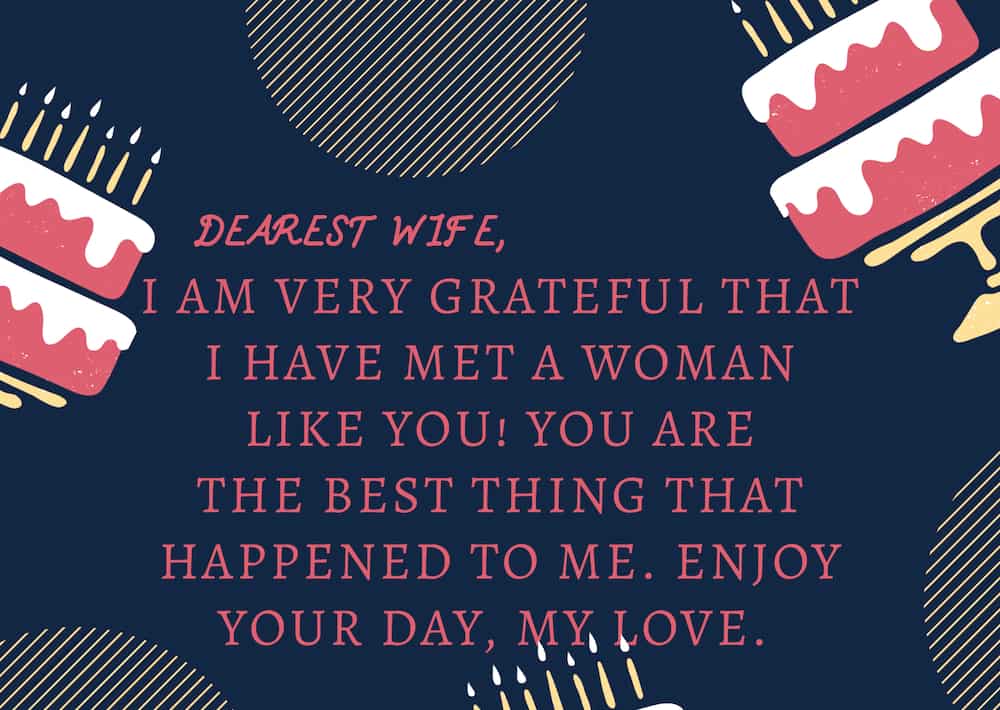 Birthday message for wife Birthday message for wife