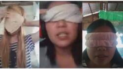Guro, pinag-blindfold ang kanyang mga estudyante para sa kanilang online recitation