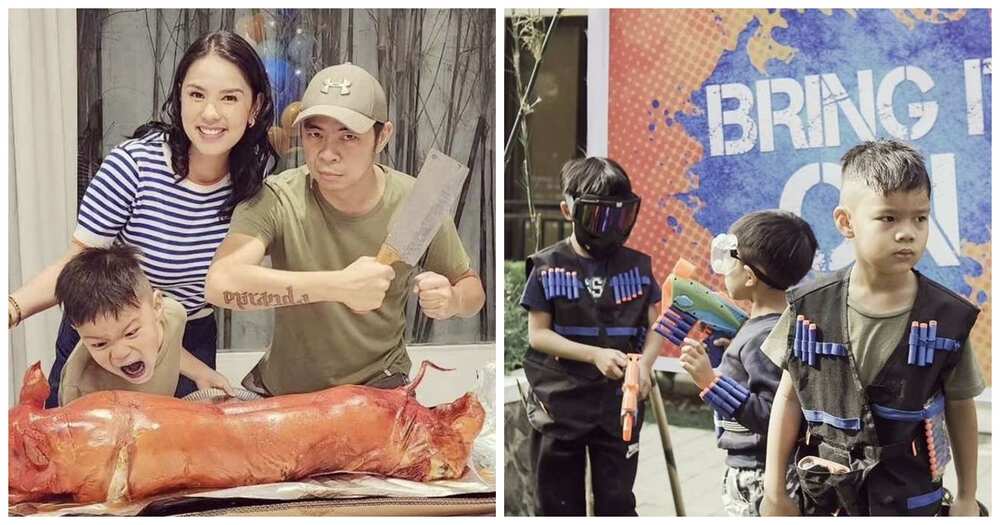 Chito Miranda shares a glimpse of Miggy's Nerf-themed birthday party