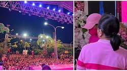 Jolina Magdangal, nawindang nang tumigil ang ulan bago lumabas si VP Leni sa entablado ng Rizal rally