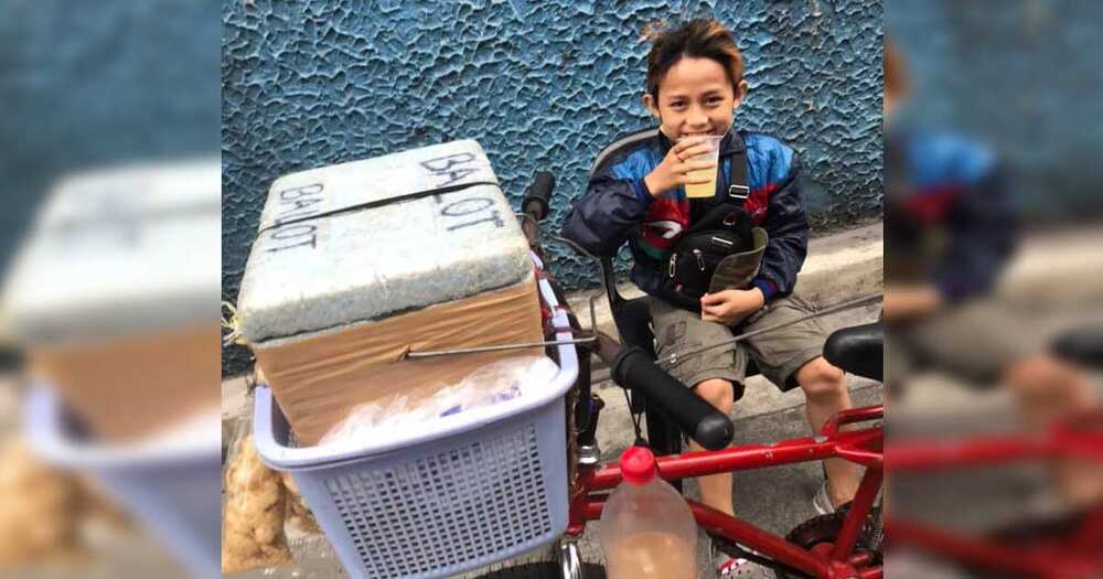 10-year-old boy sells balut to gather funds for his nanay's surgery