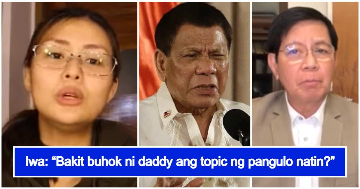 Iwa Moto, Kinuwestiyon Ang Pagpuna Ni Pres. Duterte Sa Buhok Ni Ping 