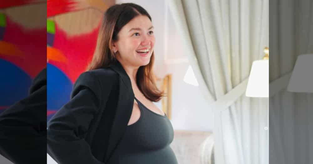 Angelica Panganiban shares lovely pics from her maternity shoot; celebrities react