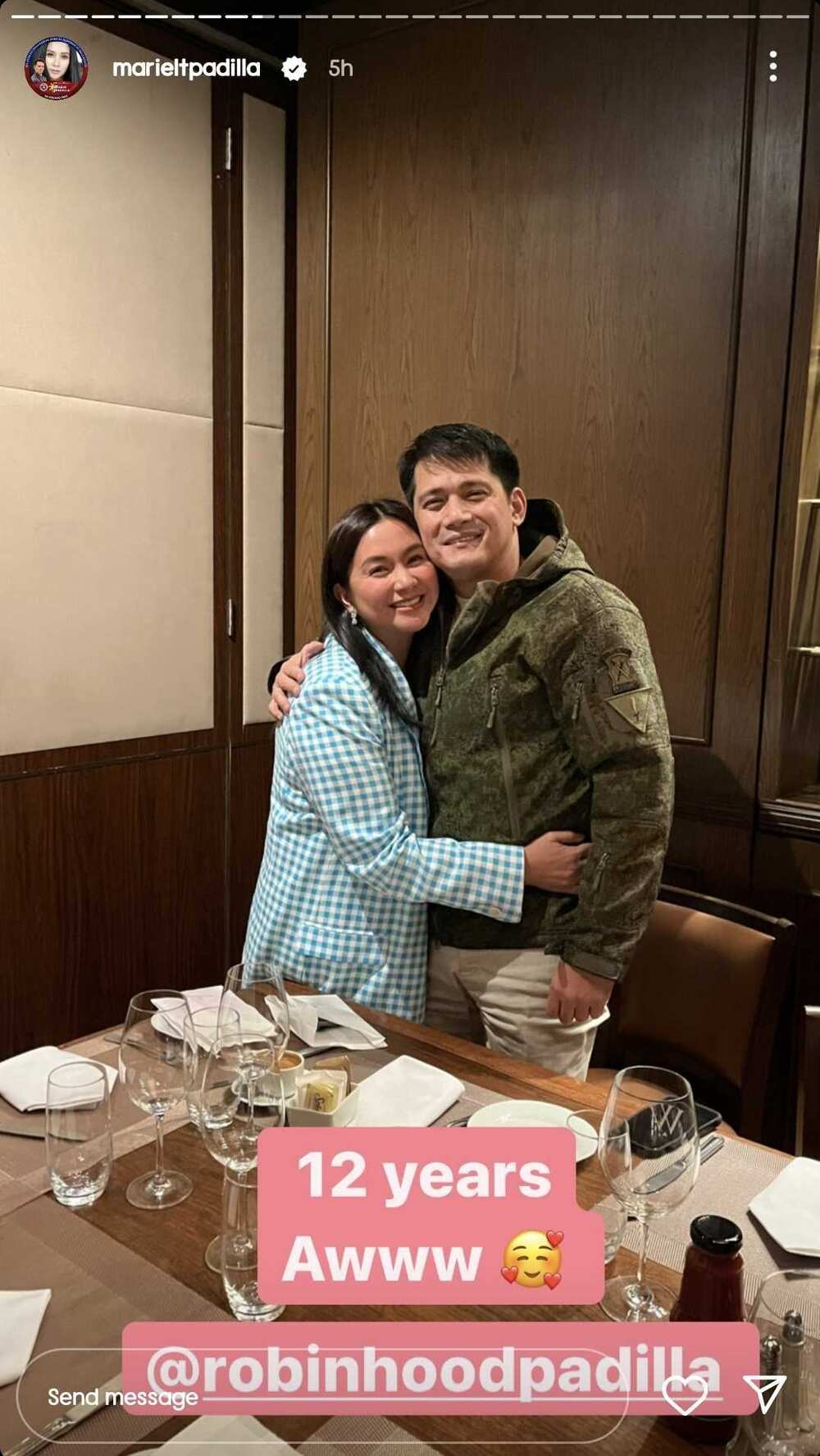 Mariel, Robin Padilla receive lovely surprise from Toni Gonzaga on their anniversary