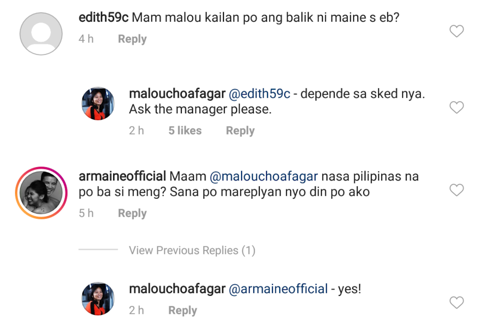 TAPE Inc. executive Malou Choa Fagar reveals real reason behind Maine Mendoza's absence in 'Eat Bulaga'