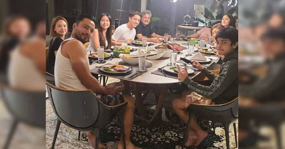 New photos of Ellen Adarna and son Elias with Derek Ramsay and family, viral