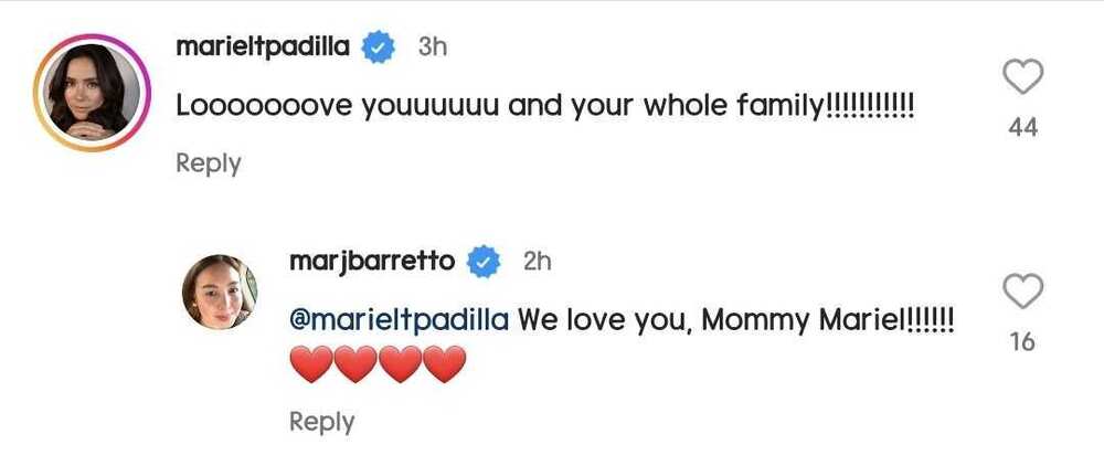 Marjorie Barretto, Mariel Padilla exchange heartfelt messages after their collab Marjorie Barretto, Mariel Padilla exchange heartfelt messages after their collab