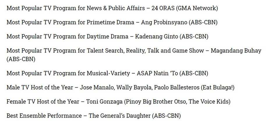 Kathryn Bernardo, Alden Richards win big at Guillermo Mendoza Box-Office Awards Kathryn Bernardo, Alden Richards win big at Guillermo Mendoza Box-Office Awards