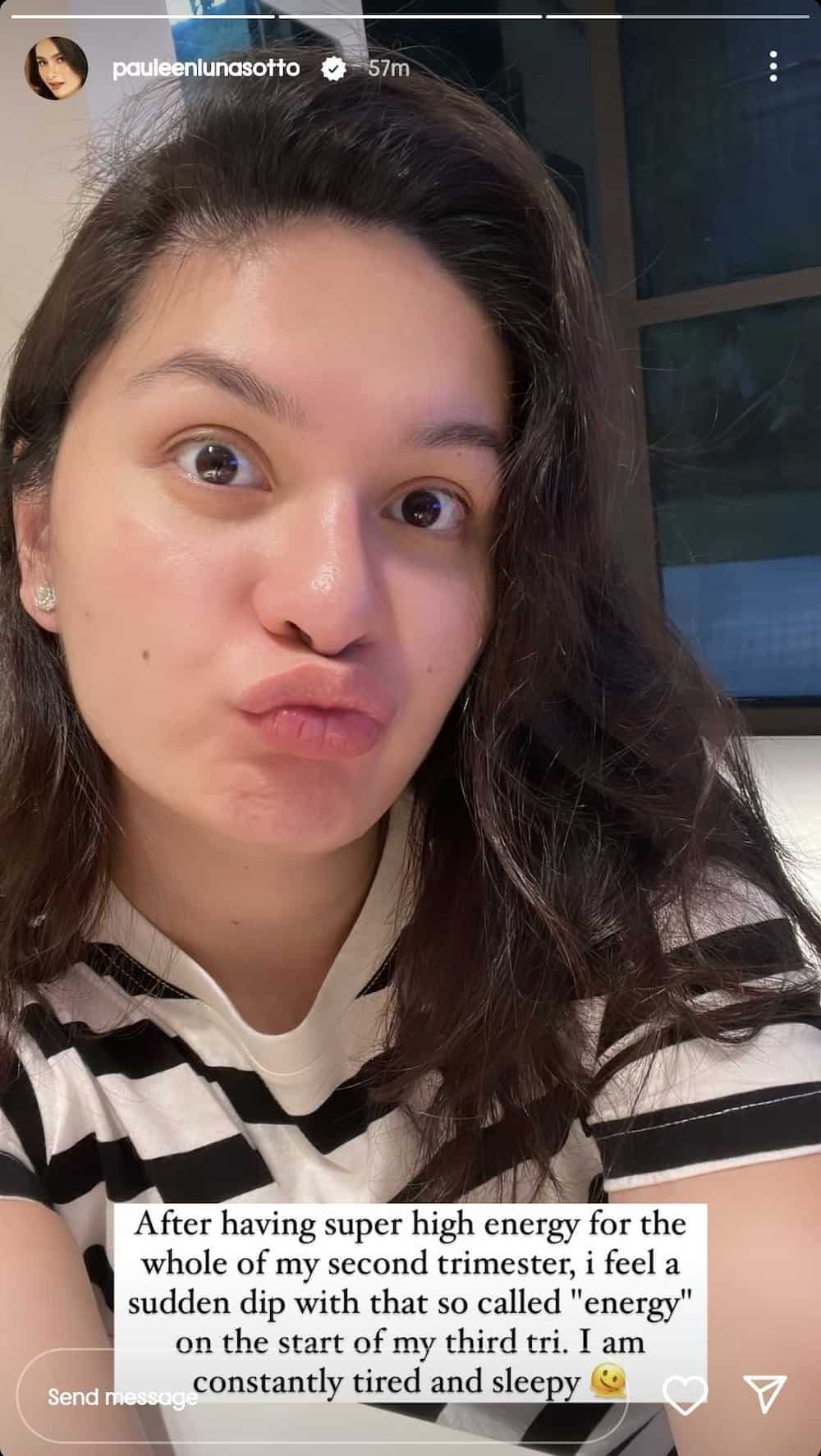 Pauleen Luna posts pregnancy update: "I am constantly tired and sleepy"