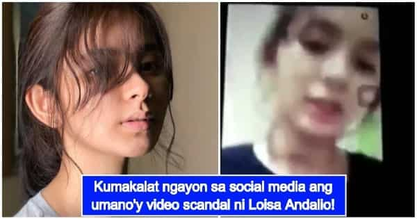 Loisa Andalio S Alleged Video Scandal Creates Huge Buzz On Social Media Kami Com Ph