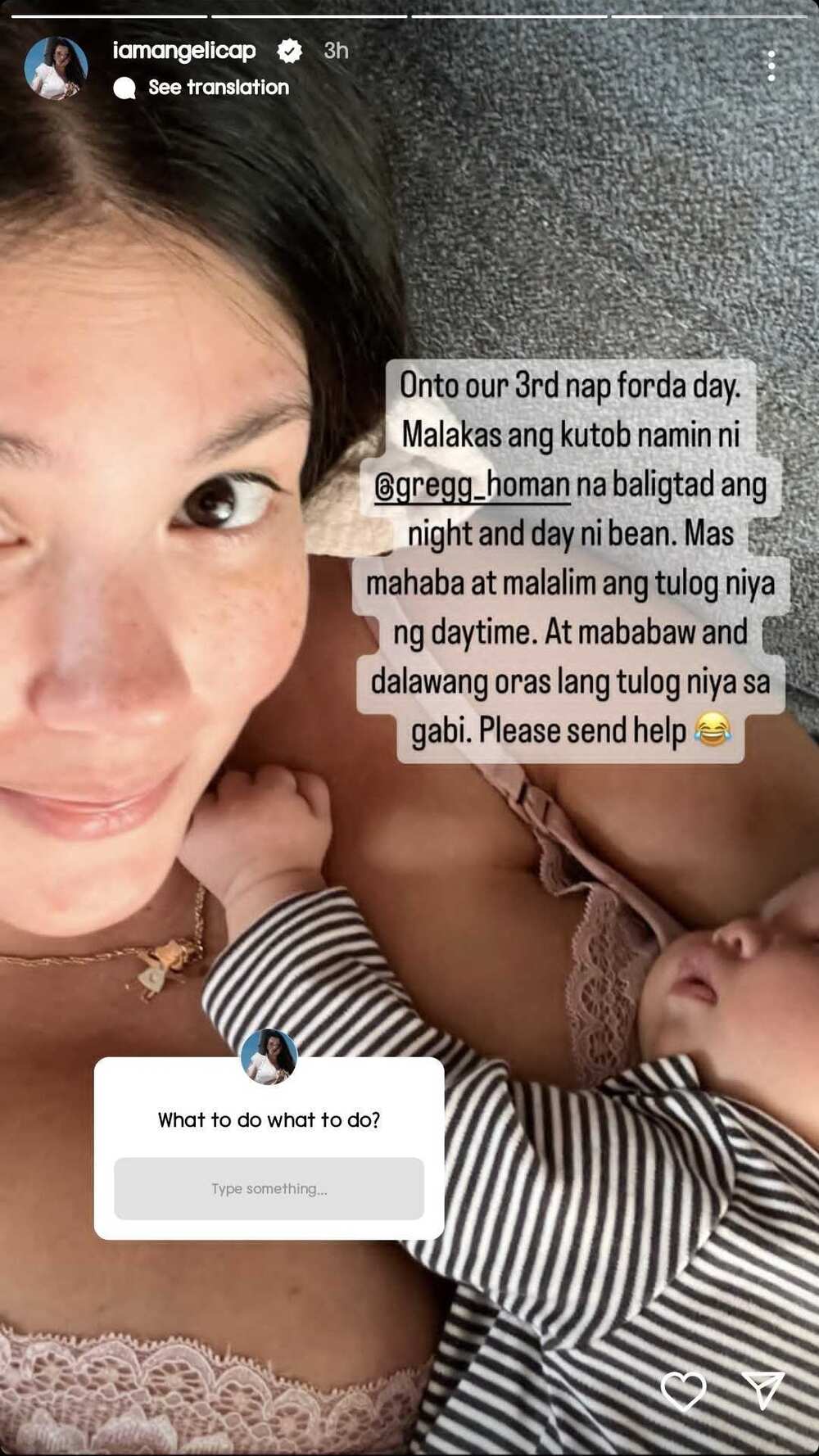 Angelica Panganiban, humingi na ng tulong sa mga netizens dahil kay baby Amila