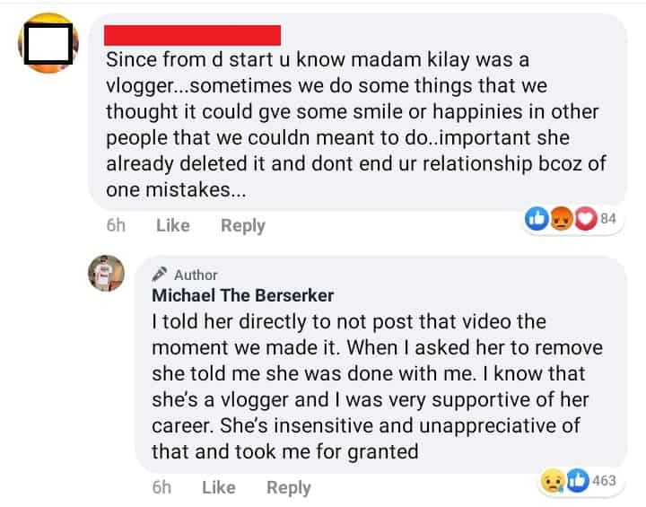 Madam Kilay's BF responds to netizens with his tirades against her: "I’m sorry but it’s not a prank."
