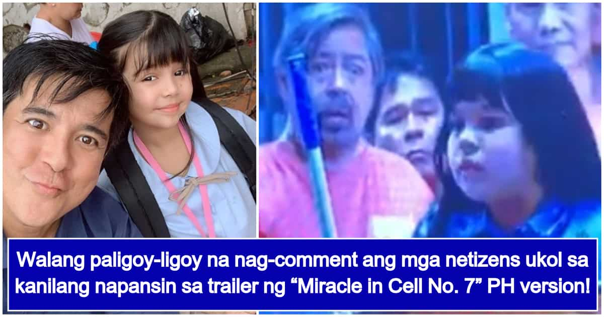 Trailer Of ‘miracle In Cell No. 7’ Ph Remake Finally Shown; Netizens 