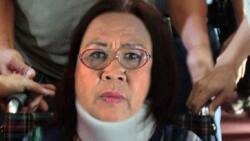 Fact check: No, De Lima was not rushed to the hospital & not wearing neck brace