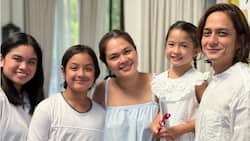 Judy Ann Santos proud of kids Lucho, Luna who moved up from their respective levels