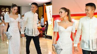 Heart Evangelista stuns at SONA with her Mark Bumgarner Filipiniana gown