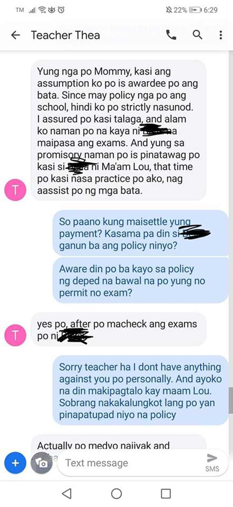 Grade 1 student with unpaid P3K account, ordered to write promissory note, removed from list of awardees (Photo: Facebook/Clen Limpin)