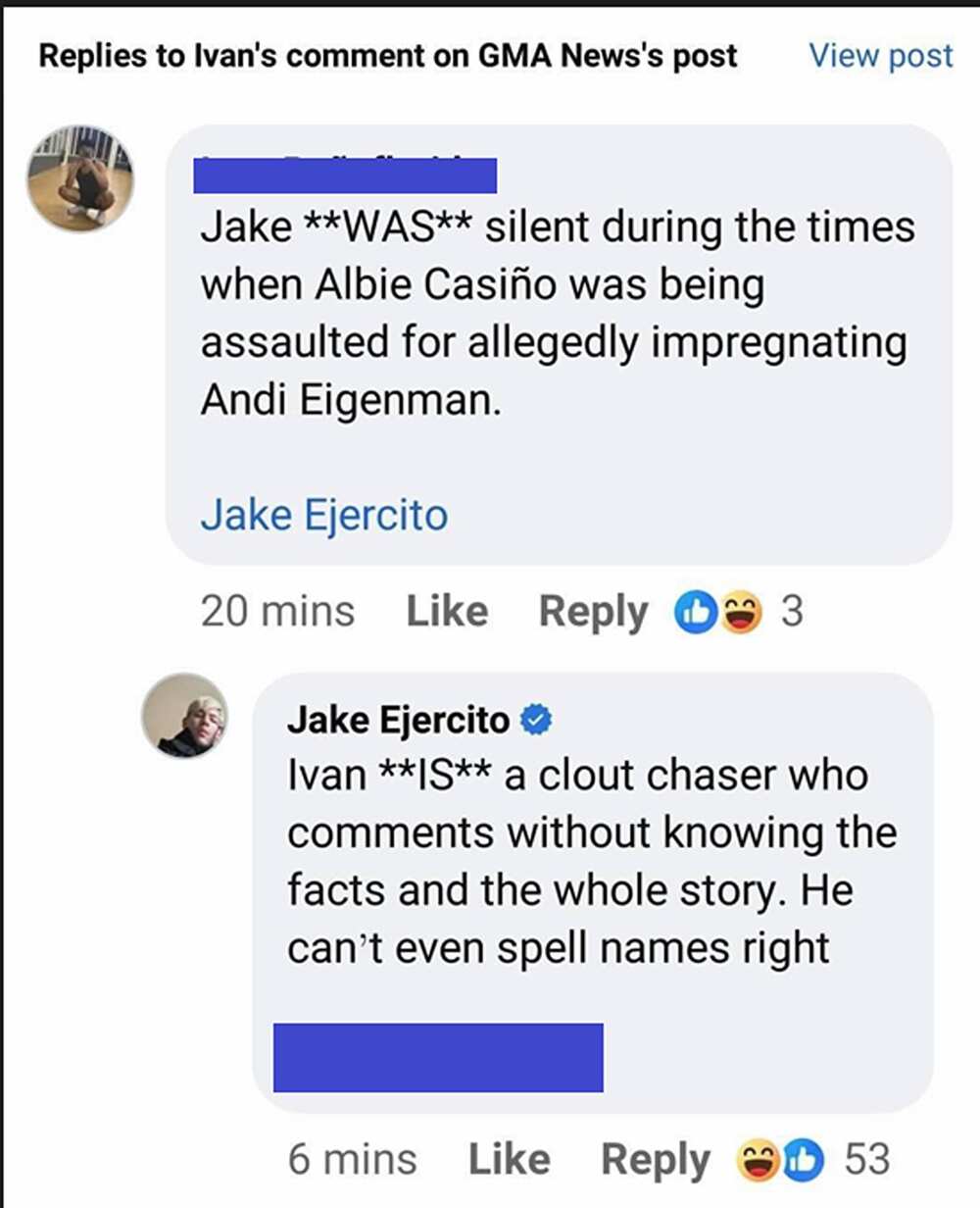 Jake Ejercito, bumwelta sa komento tungkol sa reaksiyon niya sa isyu noon nina Albie at Andi