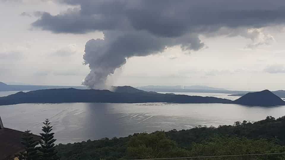 Taal Volcano roars anew with 5 earthquakes recorder over the past 24 hours