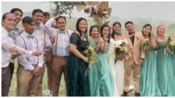 Maulang outdoor wedding, umantig sa puso ng maraming netizens