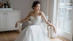 LJ Reyes stuns netizens in new sets of bridal photos on social media