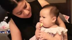 Video of Assunta De Rossi’s baby girl Fiore’s “mukhasim” face spread good vibes