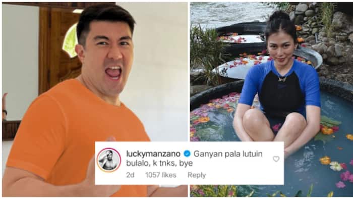 Luis Manzano reacts to Alex Gonzaga's kawa hot bath photos: "Ganyan pala lutuin bulalo"